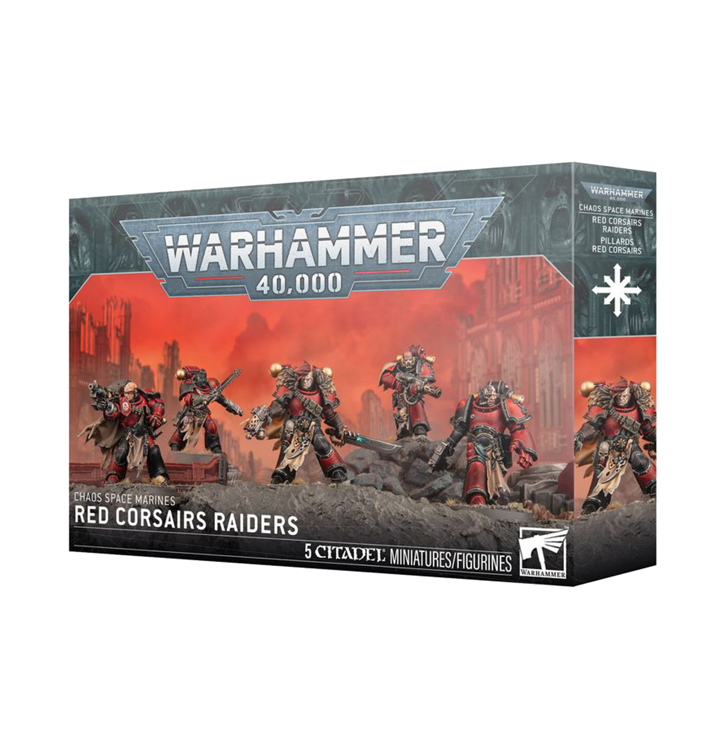 Chaos Space Marines - Red Corsairs Raiders