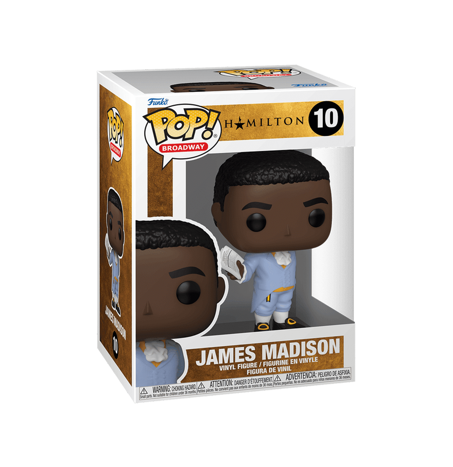 Funko Pop! Vinyl Figure #10 - Hamilton - James Madison