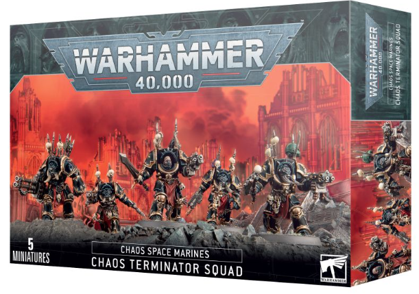 Chaos Space Marines - Chaos Terminator Squad