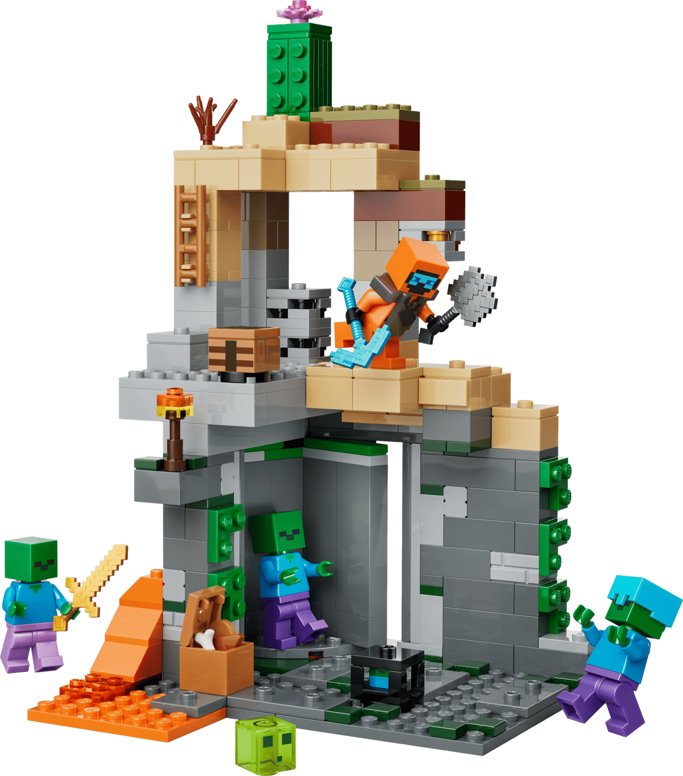 Lego Minecraft Zombie Dungeon #21587