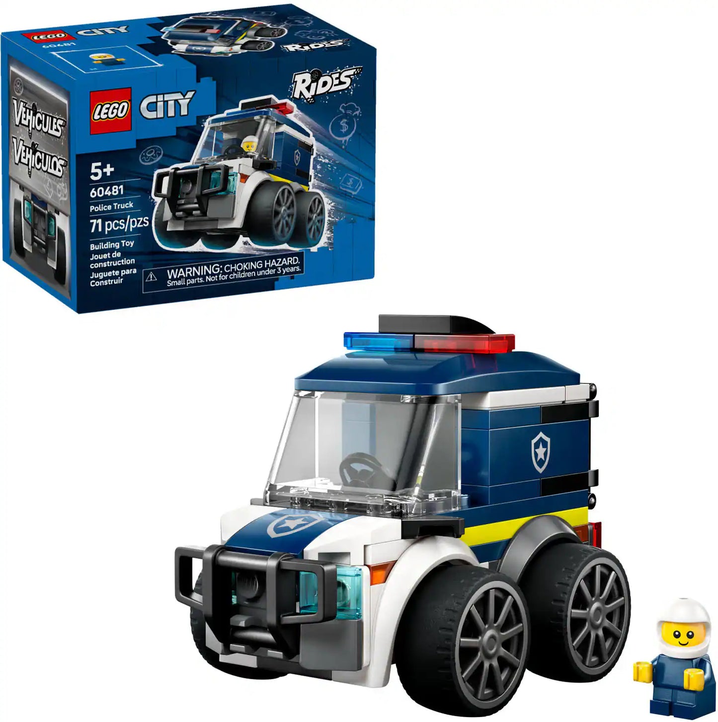 Lego City Rides - Police Truck