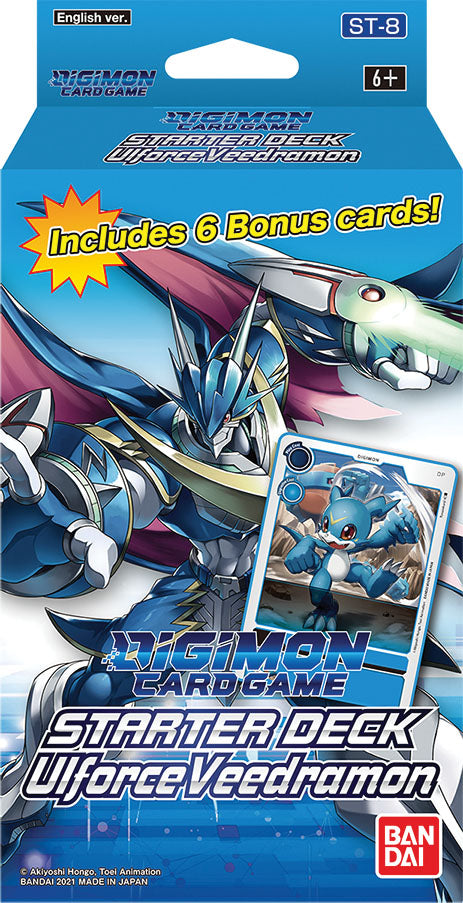 Digimon TCG: Ulforce Veedramon Starter Deck Display (6) (ST-8) – Gameology