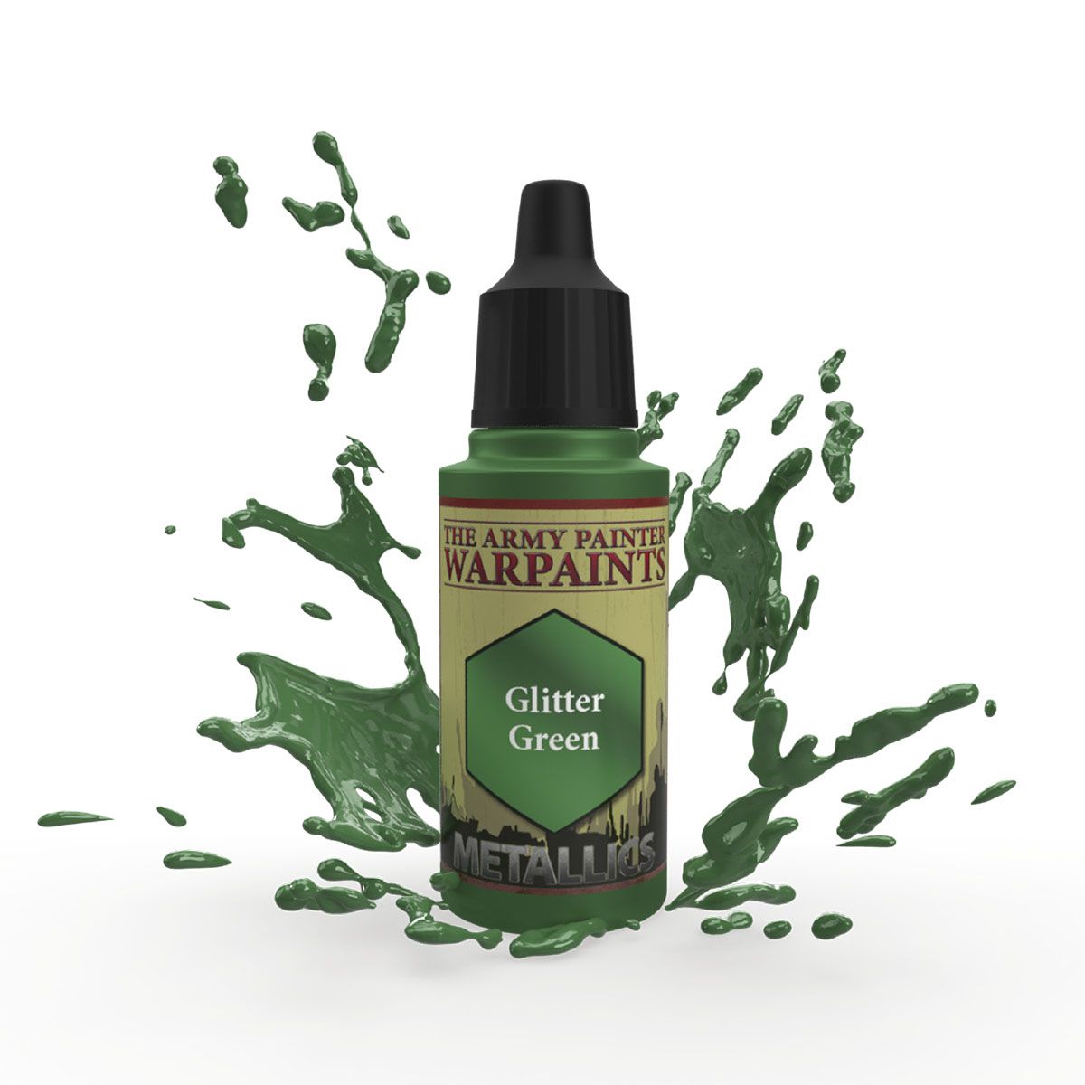 Army Painter Warpaints Metallic: Glitter Green 18ml