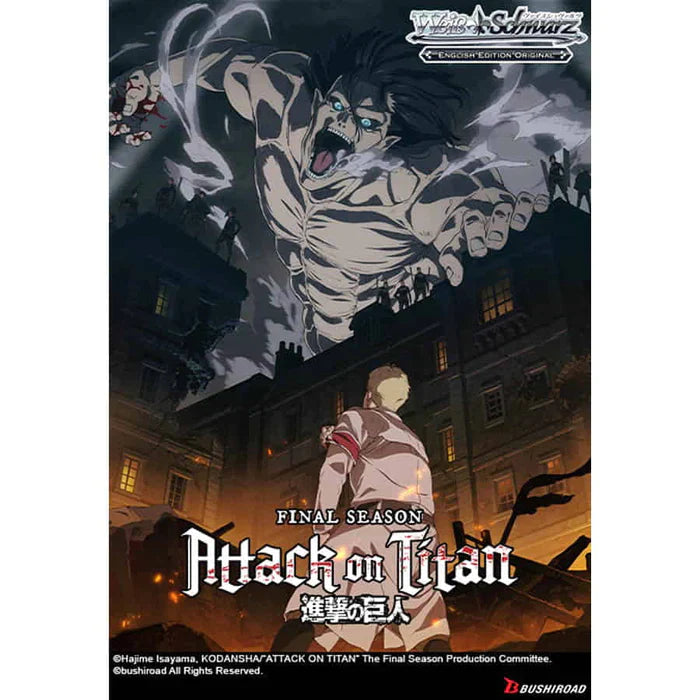 Weiss Schwarz TCG - Attack on titan Booster Box/Packs