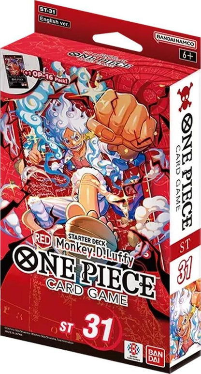 One Piece Tcg Starter Decks 31-36