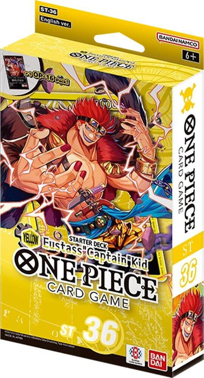One Piece Tcg Starter Decks 31-36