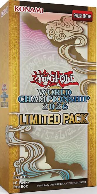 Yugioh Limited Pack World Championship 2026