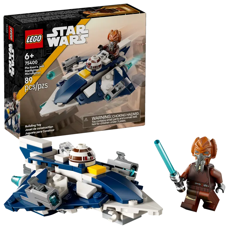 Lego Star Wars Plo Koo's Jedi Starfighter Microfighter