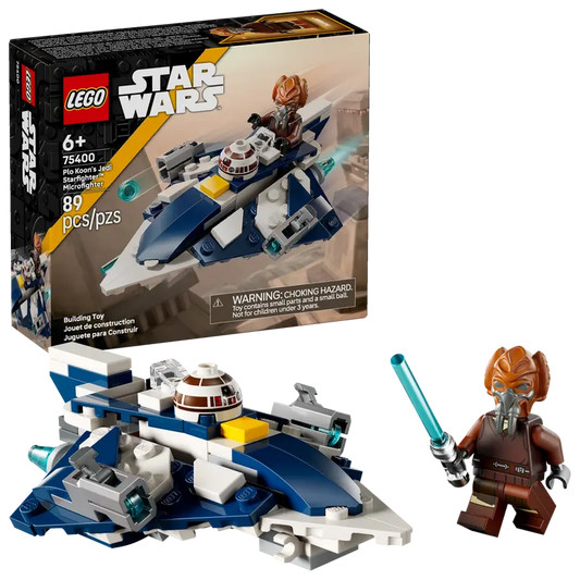 Lego Star Wars Plo Koo's Jedi Starfighter Microfighter