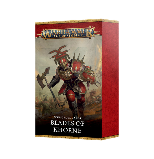 Warscroll Cards - Blades of Khorne