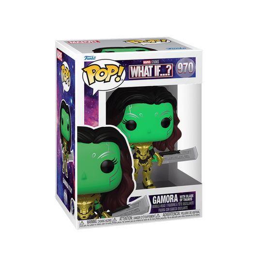 Funko Pop! Vinyl Figure #970 - What if...? - Gamora with blade of thanos