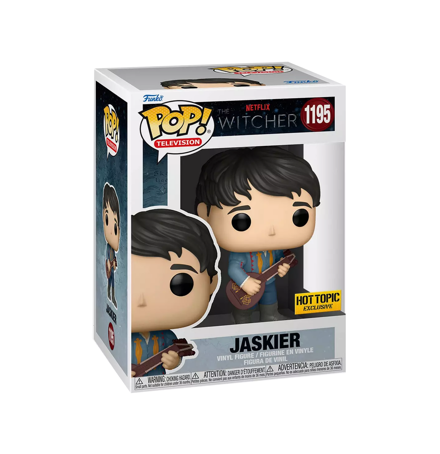 Funko Pop! Vinyl Figure #1195 - Witcher - Jaskier - Hot Topic Exclusive