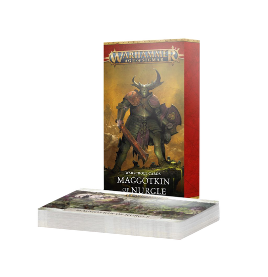 Warscroll Cards: Maggotkin of Nurgle