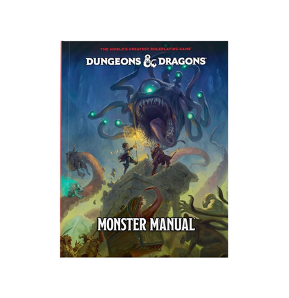 2025 Dungeons & Dragons RPG: Monster Manual Hard Cover