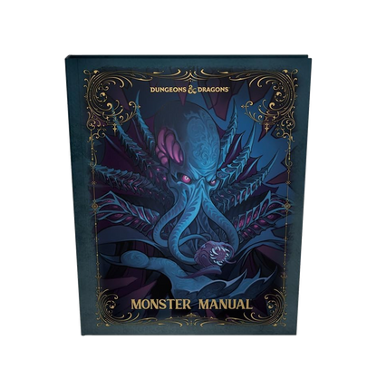 2025 Dungeons & Dragons RPG: Monster Manual Hard Cover