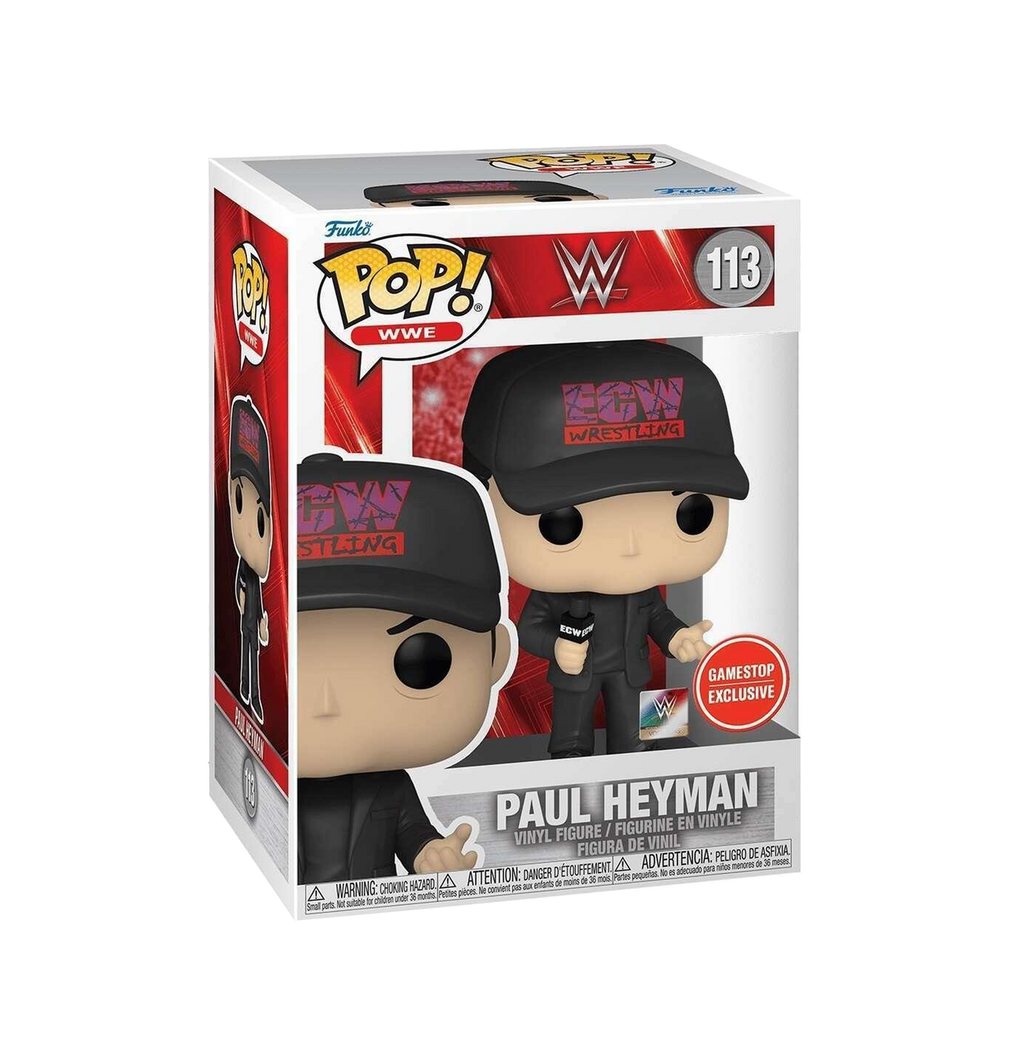 Funko Pop! Vinyl Figure #113 - WWE -  Paul Heyman