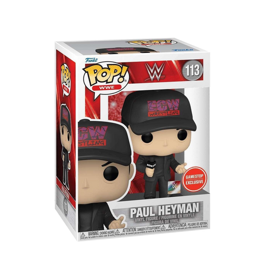 Funko Pop! Vinyl Figure #113 - WWE -  Paul Heyman