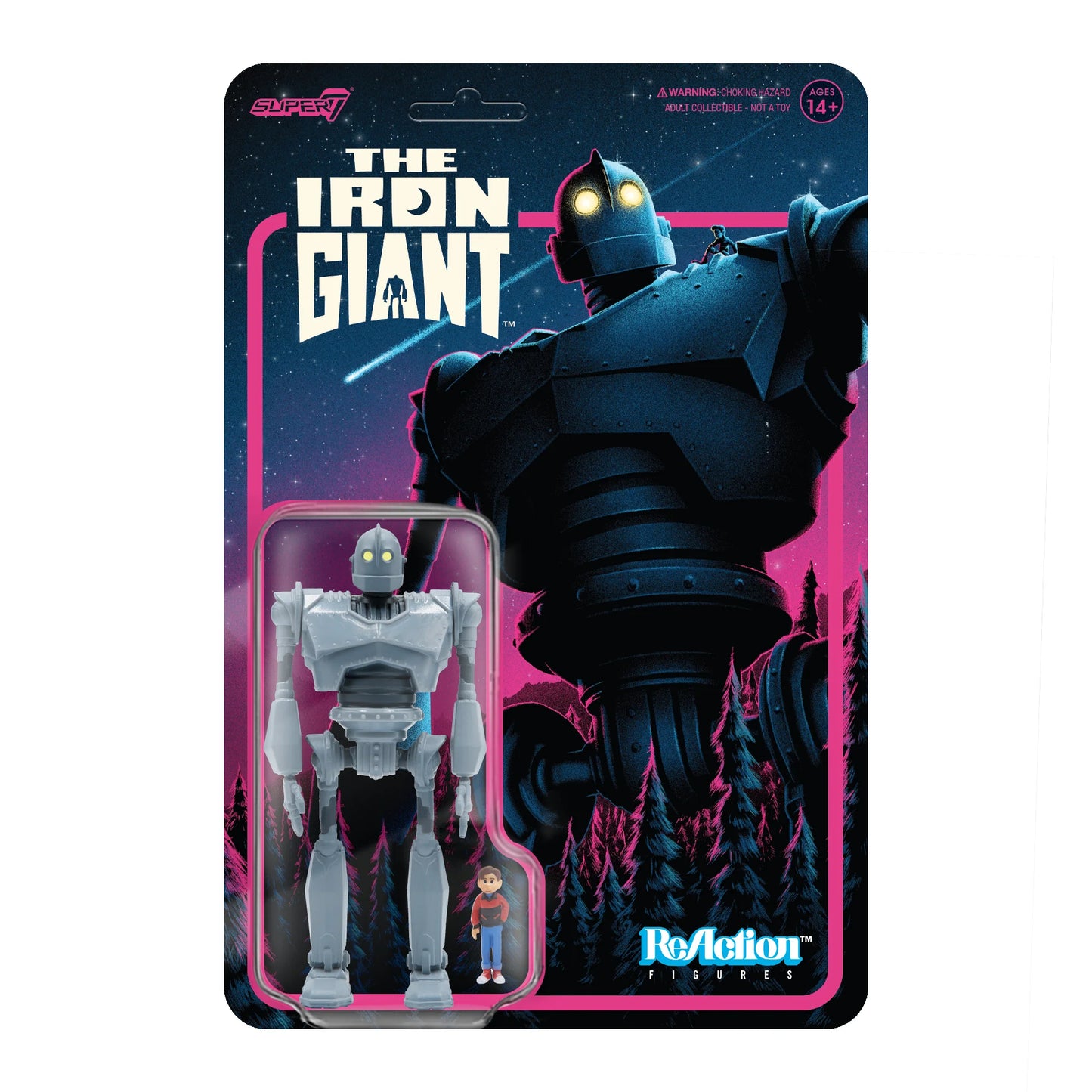 THE IRON GIANT REACTION FIGURE - THE IRON GIANT (WITH HOGARTH HUGHES)