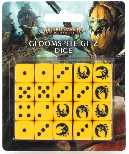 Gloomspite Gitz Dice Set