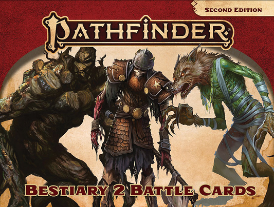 Pathfinder RPG: Bestiary 2 Battle Cards
