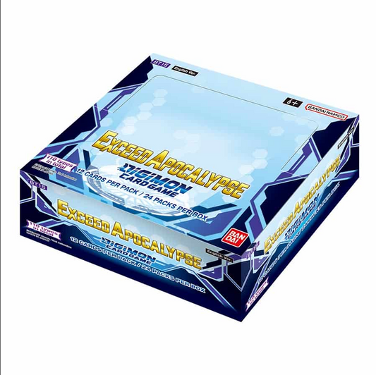 Digimon TCG: Exceed Apocalypse Booster Display