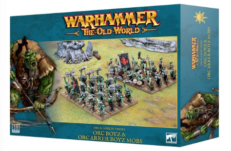 Warhammer - The Old World - Orc & Goblin Tribes - Orc Boyz & Orc Arrer Boys Mobs
