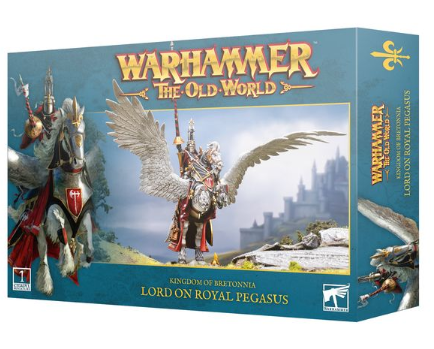 Warhammer - The Old World - Kingdom of Bretonnia  - Lord on Royal Pegasus