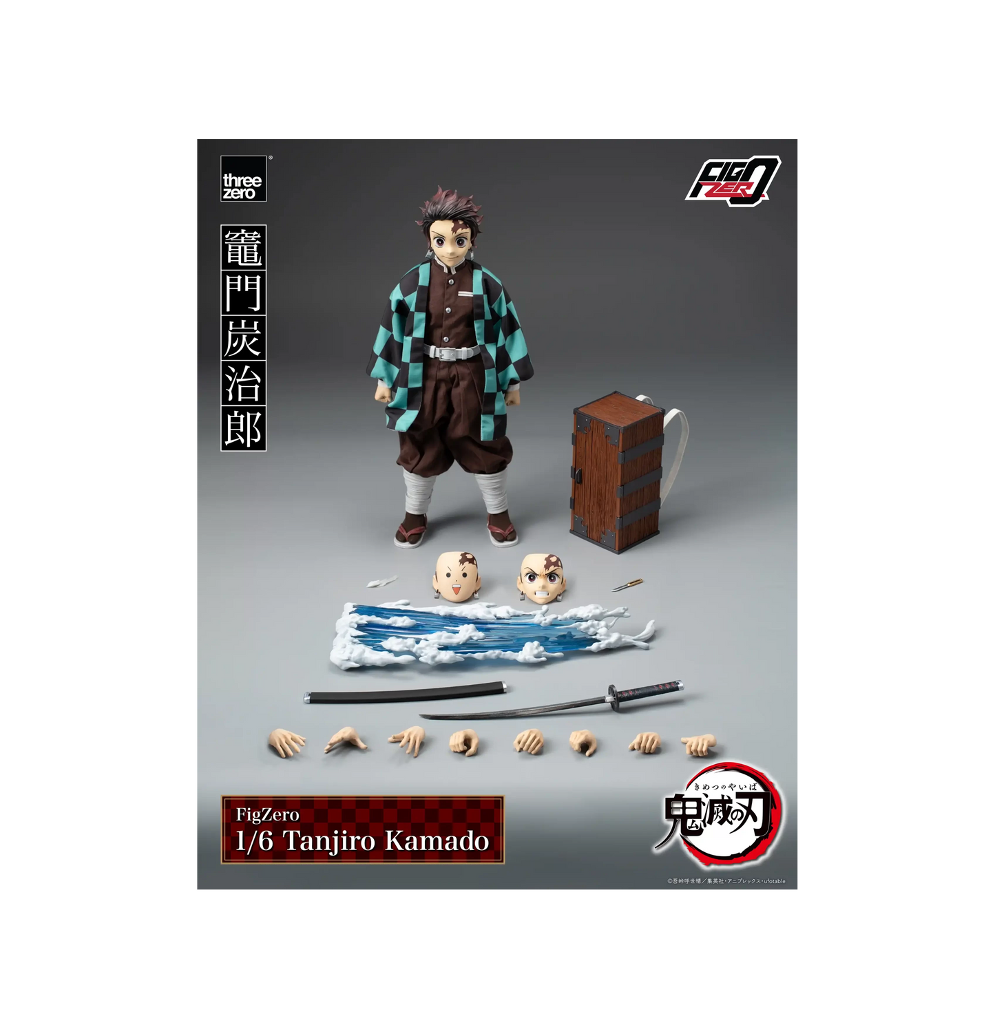 FigZero Tanjiro Kamado 1/6 Figure by ThreeZero