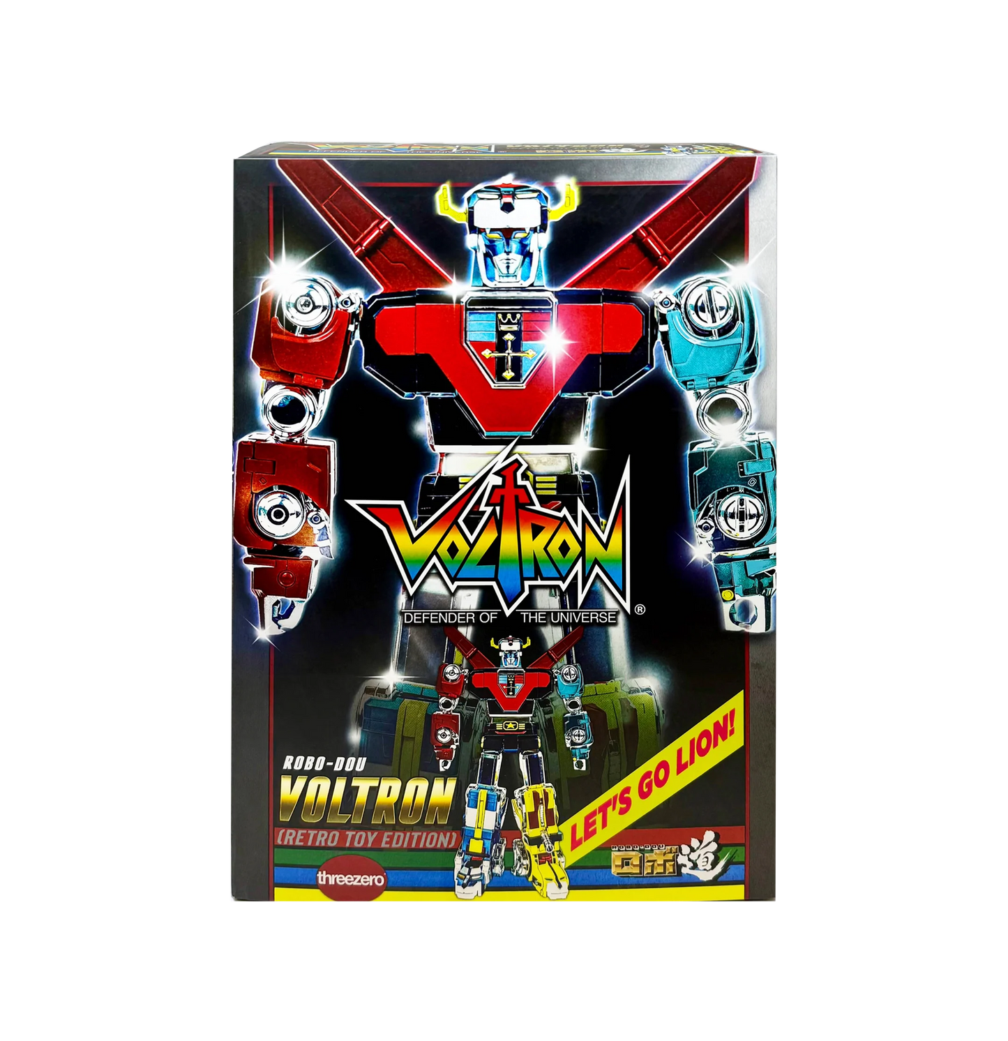Robo-Dou Voltron Retro Toy Editioin by Threezero