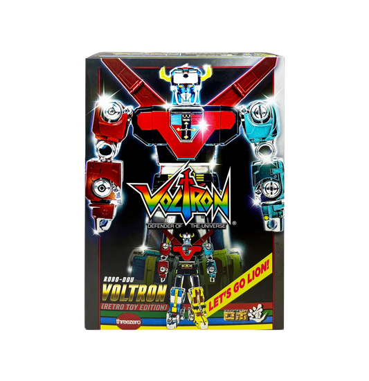 Robo-Dou Voltron Retro Toy Editioin by Threezero