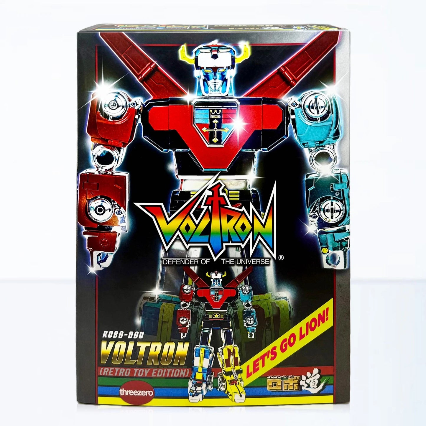 Robo-Dou Voltron Retro Toy Editioin by Threezero