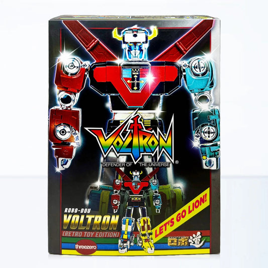 Robo-Dou Voltron Retro Toy Editioin by Threezero
