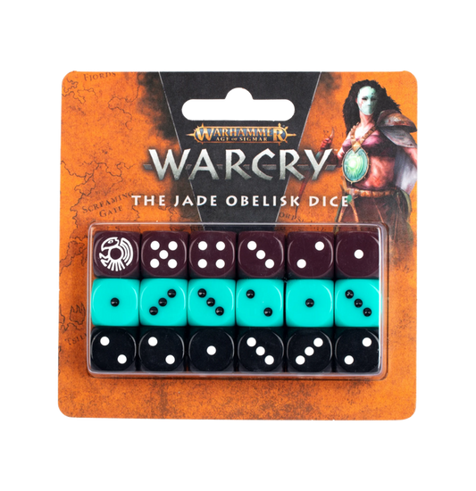 Warcry: The Jade Obelisk Dice