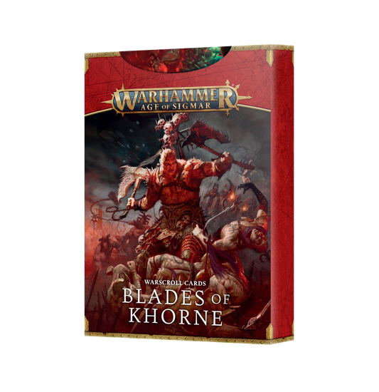 Warscroll Cards: Blades of Khorne