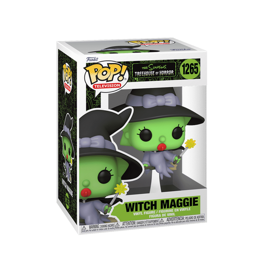 Funko Pop! Vinyl Figure #1265 - The Simpsons Treehouse of Horror -  Witch Maggie
