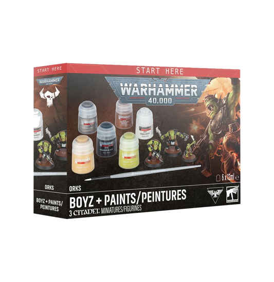 Orks: Boyz + Paints