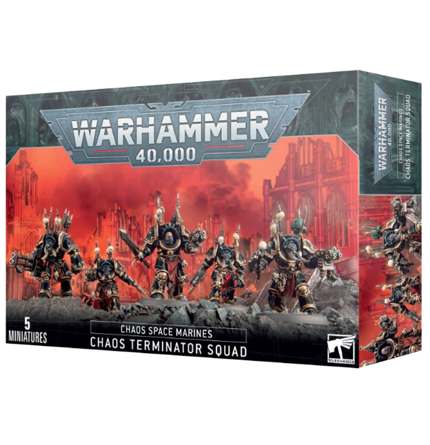 Chaos Space Marines - Chaos Terminator Squad