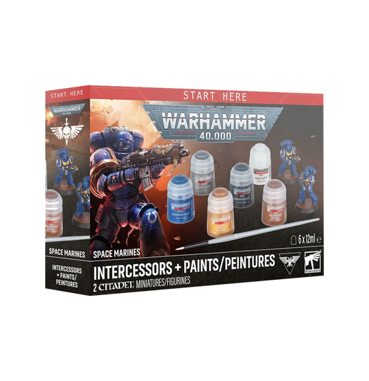 Space Marines: Intercessors + Paints
