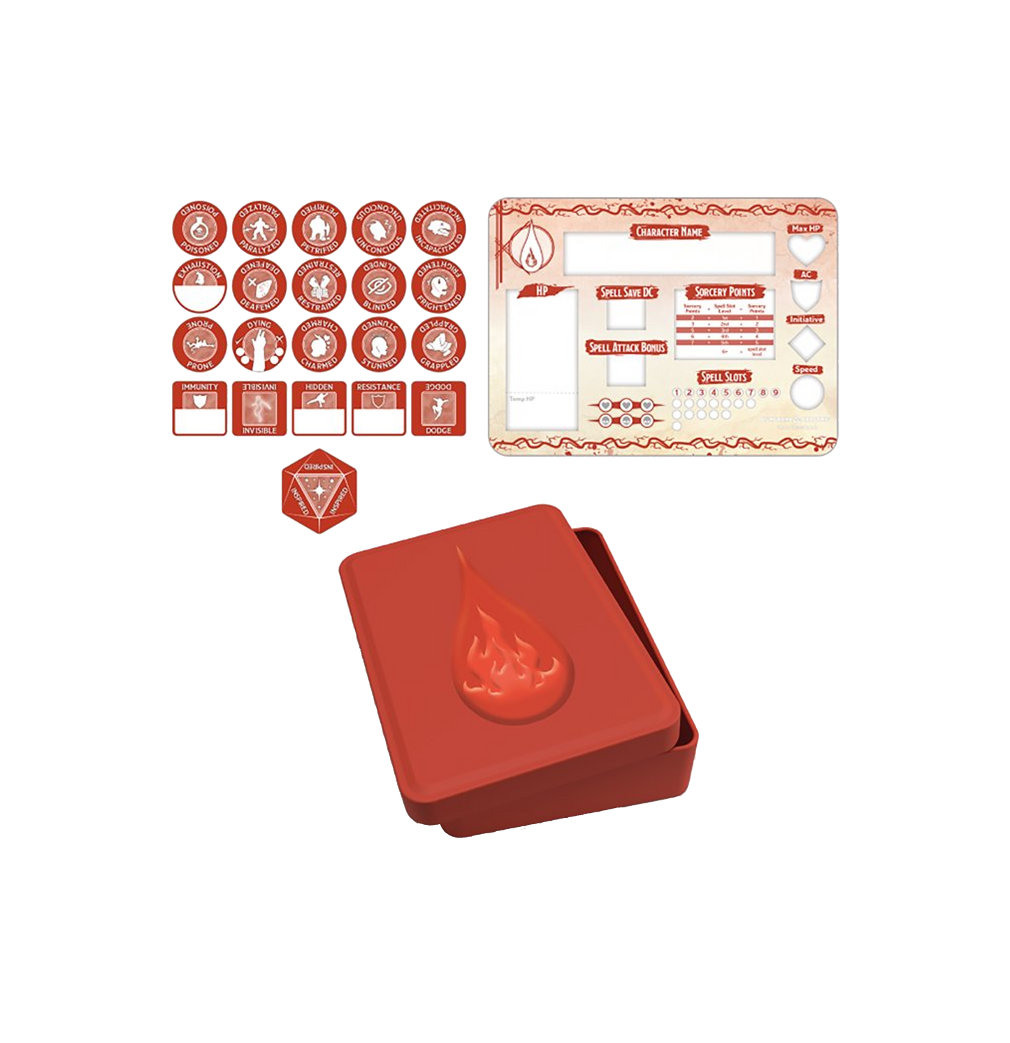 D&D Sorcerer Token Set