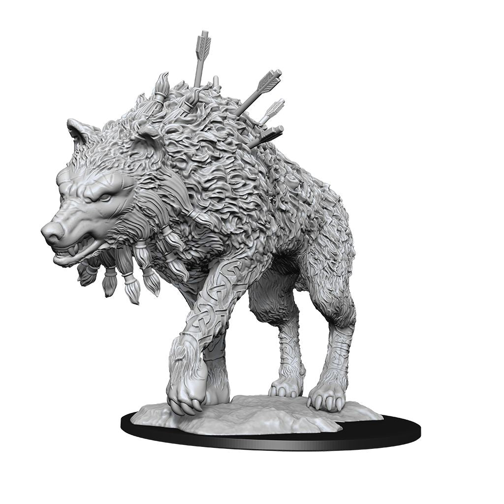 Magic The Gathering Unpainted Miniatures: Cosmo Wolf *Pre-Order* Releases 5/26/21