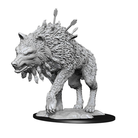 Magic The Gathering Unpainted Miniatures: Cosmo Wolf *Pre-Order* Releases 5/26/21