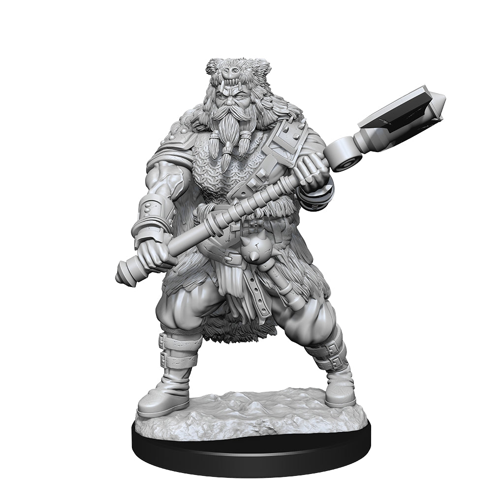 Dungeons & Dragons Nolzur`s Marvelous Unpainted Miniatures: W14 Human Barbarian
