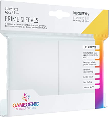 Gamegenic Prime Sleeves Standard Gloss