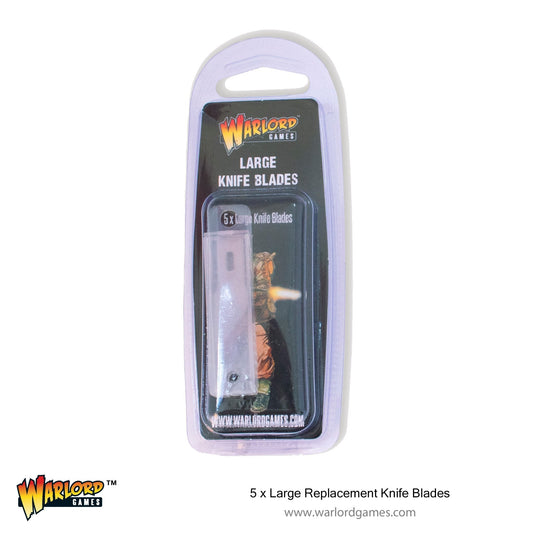 Warlord Large Replacement Knife Blades x5