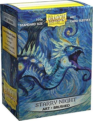 Dragon Shields: (100) Brushed Art - Starry Night