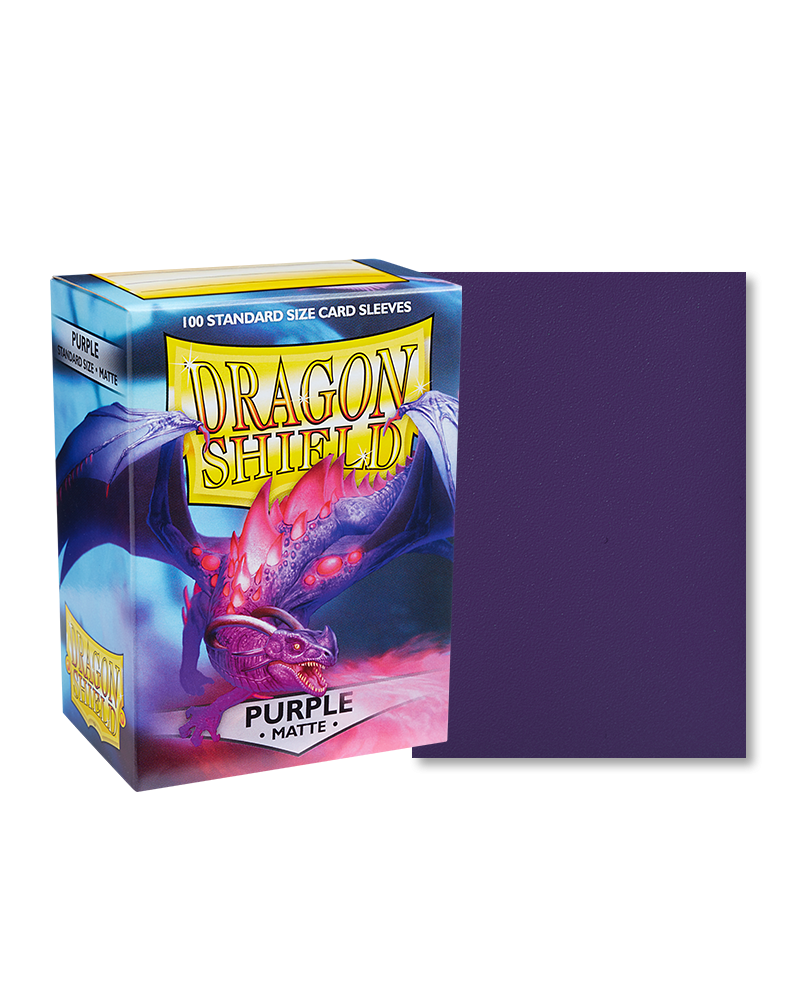 Dragon Shields: (100) Matte Standard Sleeves Gameology Dragon Shields: (100) Matte Standard Sleeves Gameology