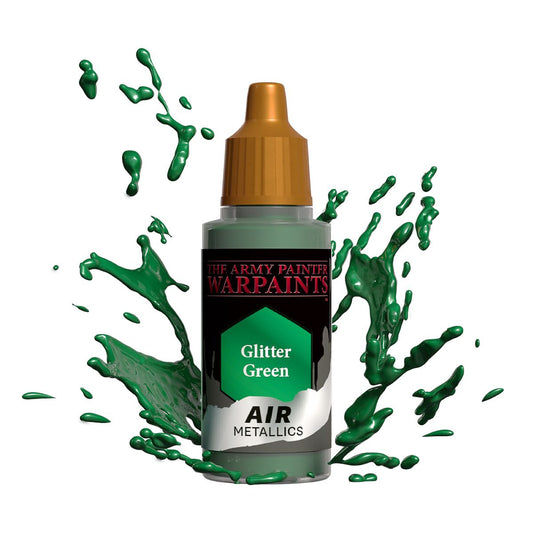 Army Painter Warpaints Air Metallic: Glitter Green 18ml