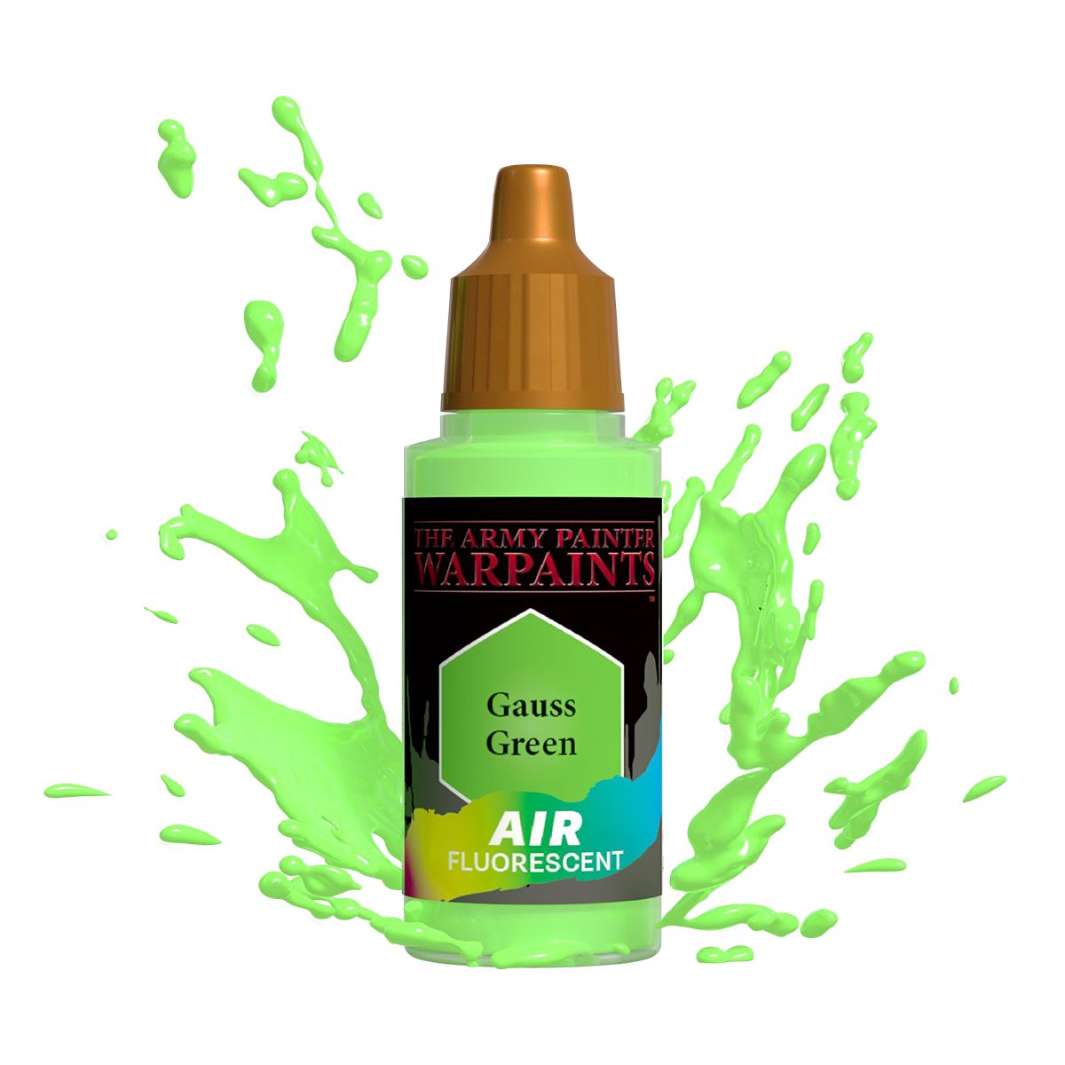 Army Painter Warpaints Air Fluorescent: Gauss Green 18ml