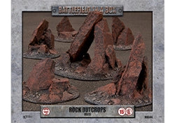 Essentials: Rock Outcrops (x6) - Mars