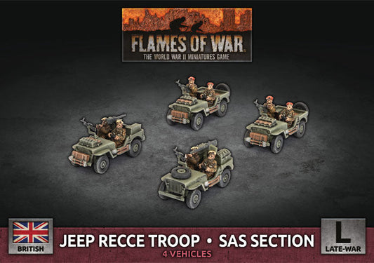 Jeep Recce Troop/SAS Secrtion